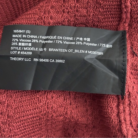 Theory Branteen Sheath Dress Small Oxide Brown NEW NWT - Picture 8 of 9